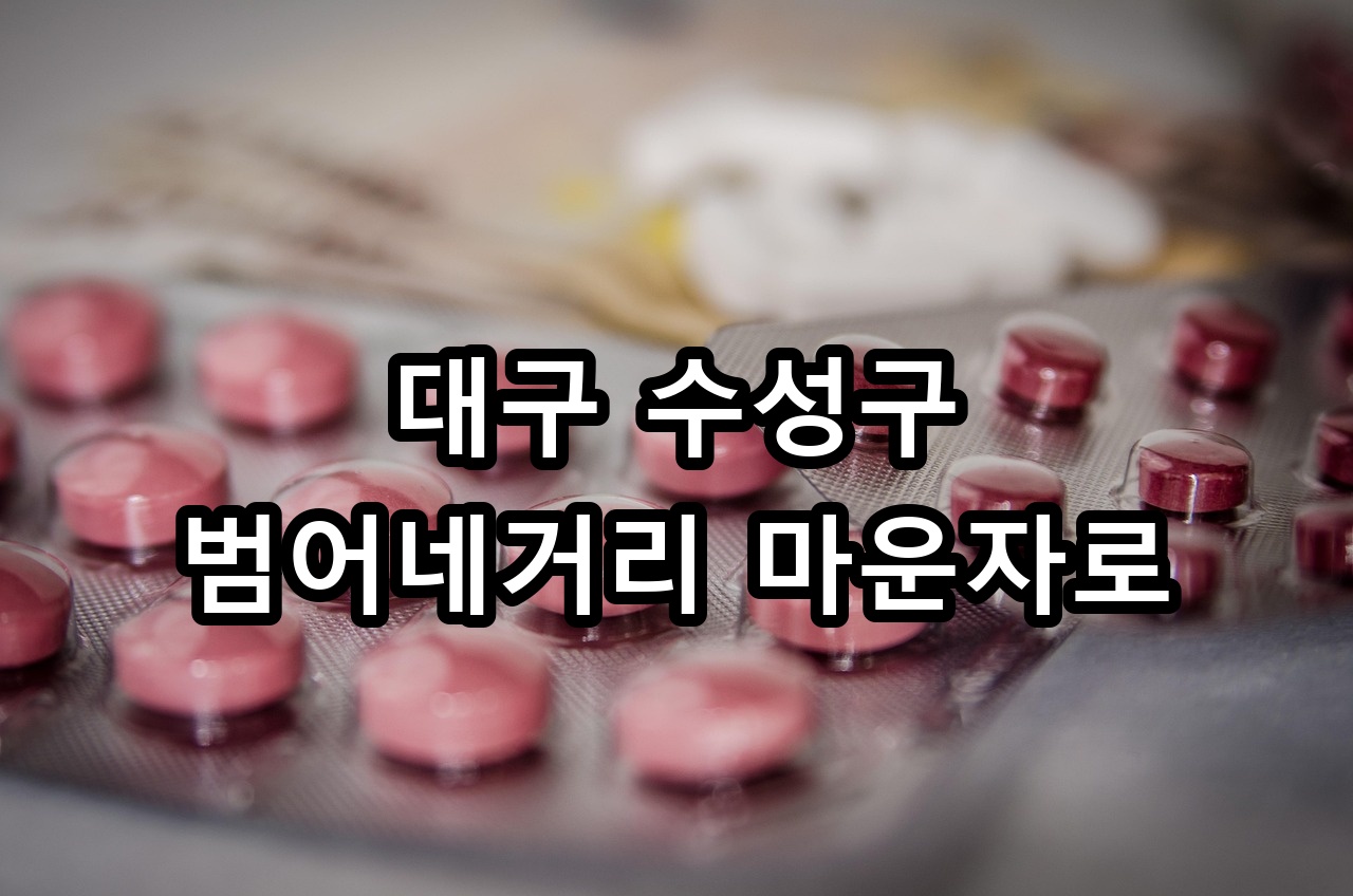 대구 수성구 범어네거리 마운자로 안내