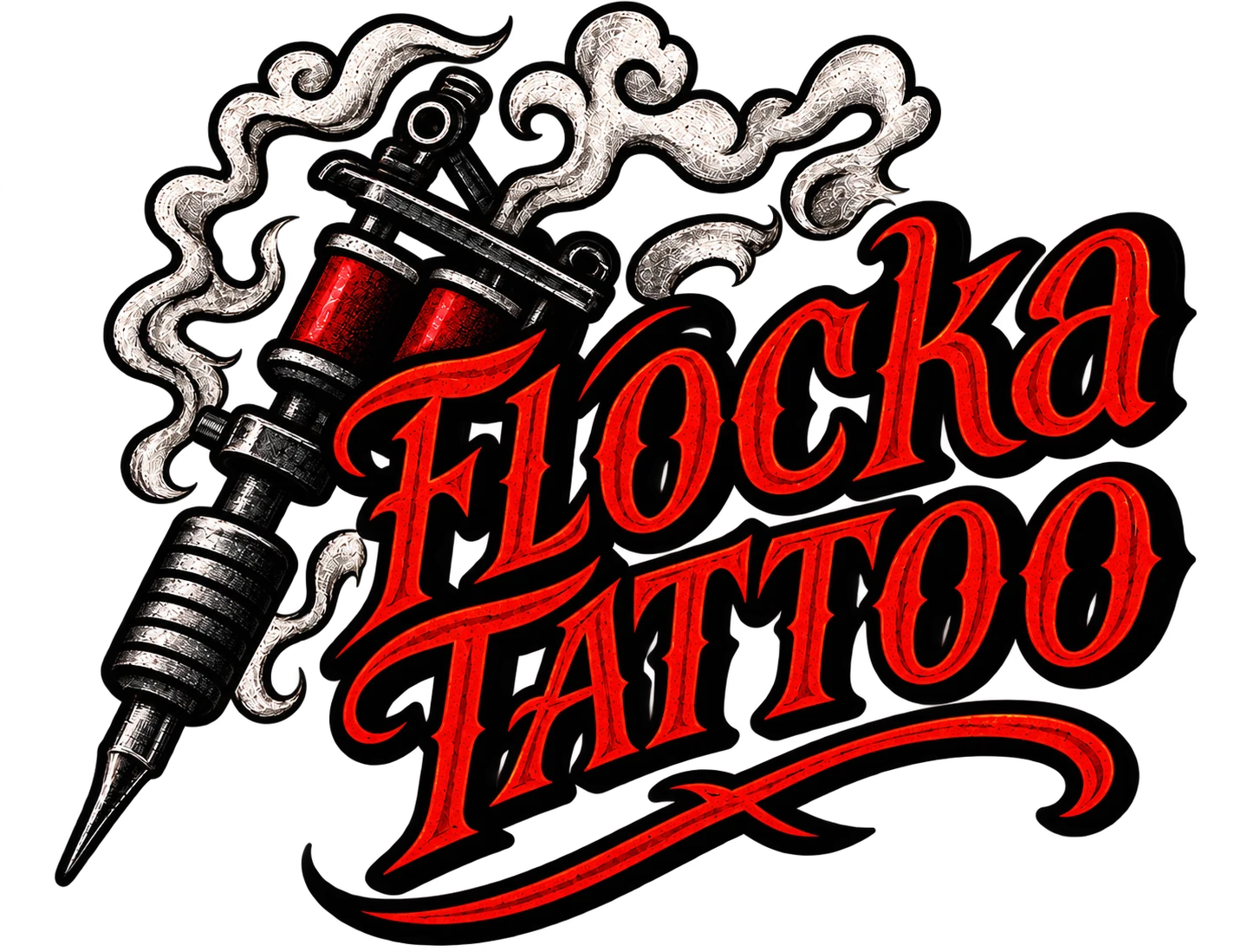 Flocka Tattoo Logo