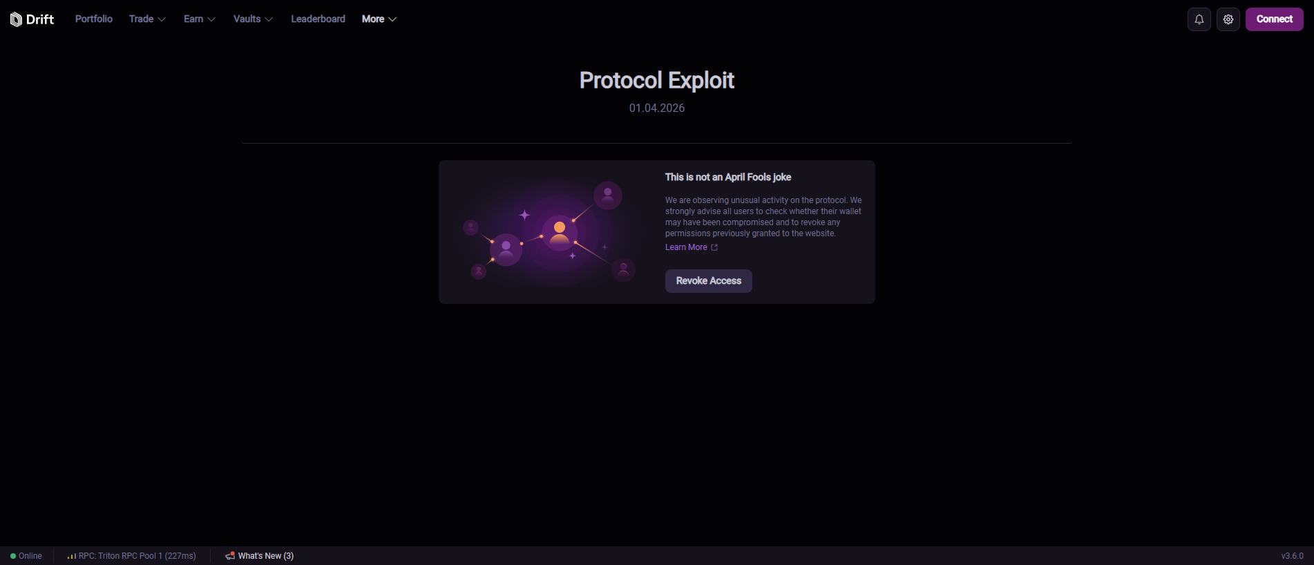 Stored capture of revokes-drift.trade