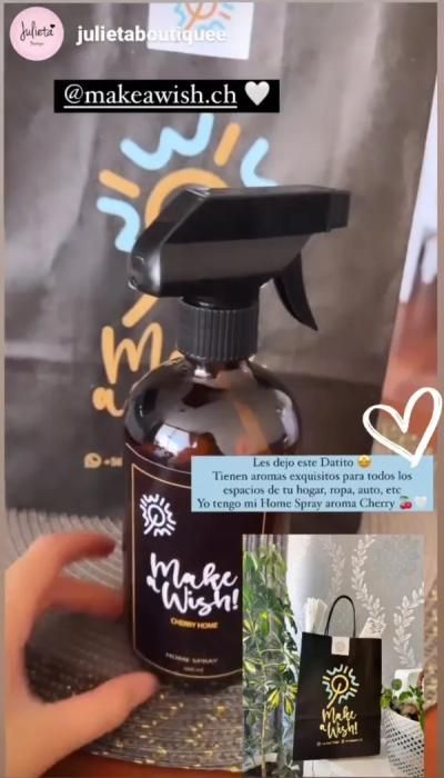 Home Spray Make a Wish compartido por Julieta Boutique