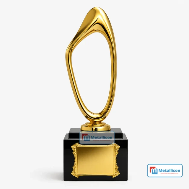 Custom Golden Metal Trophies