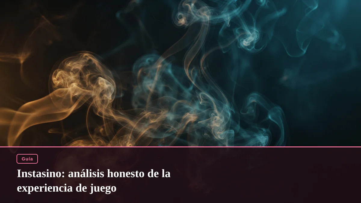 Instasino: análisis honesto de la experiencia de juego