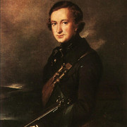 Портрет Ю Ф Самарина в охотничьем костюме 1846