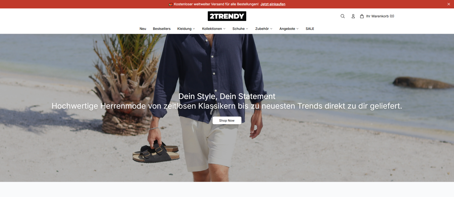 Stored capture of 2trendy.shop