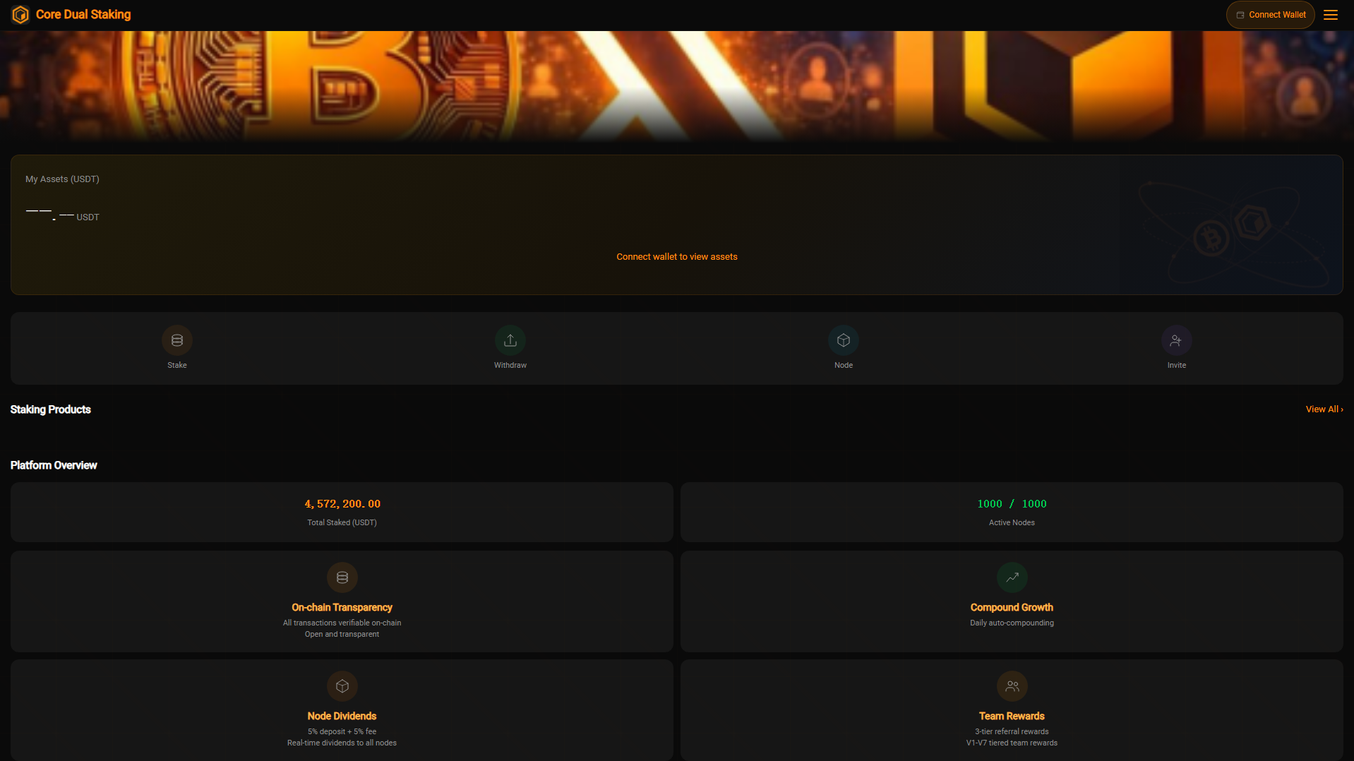 Stored capture of coredao-staking.org