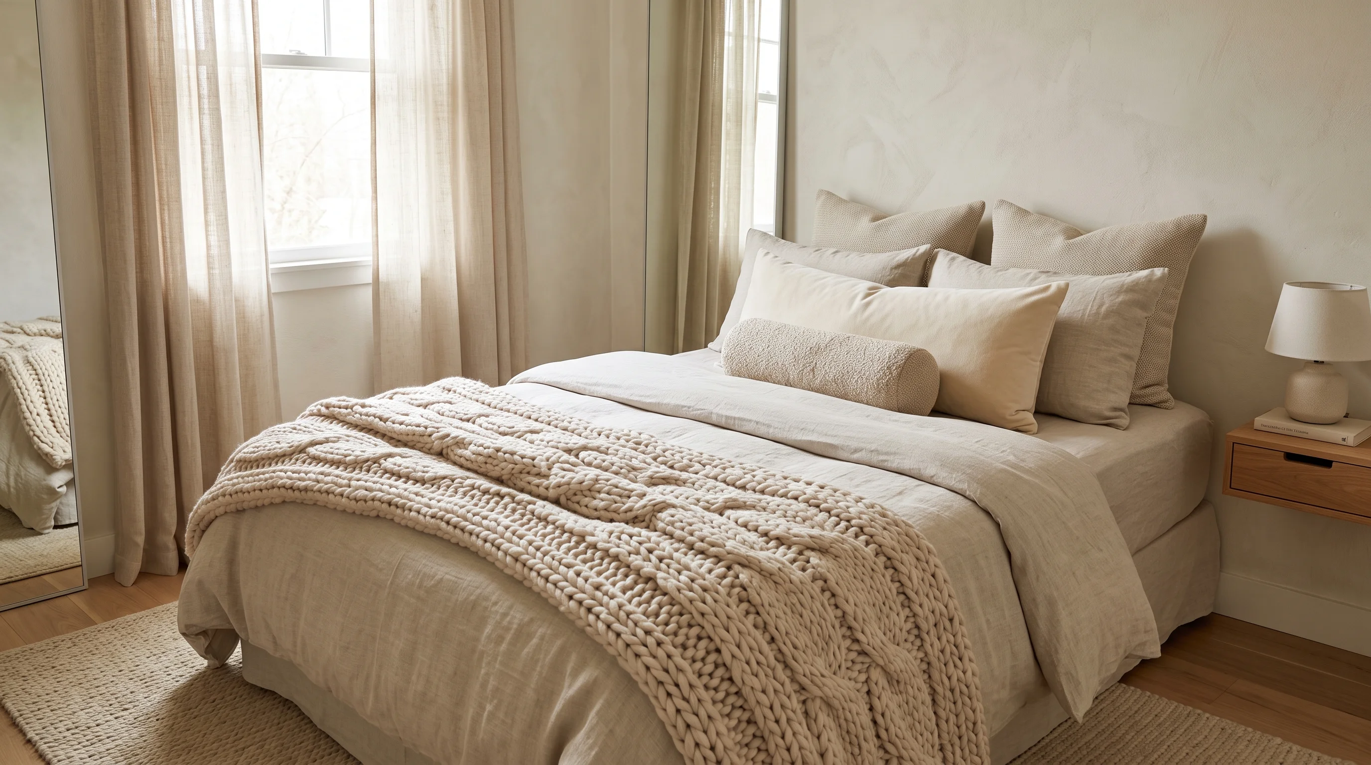 Monochromatic Texture Layering Bedding