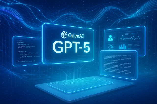 Illustration for the article: OpenAI's GPT-5: The Most Significant AI Breakthrough of 2025