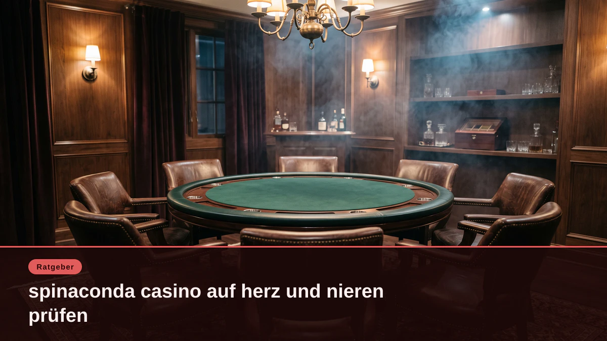 spinaconda casino auf herz und nieren prüfen