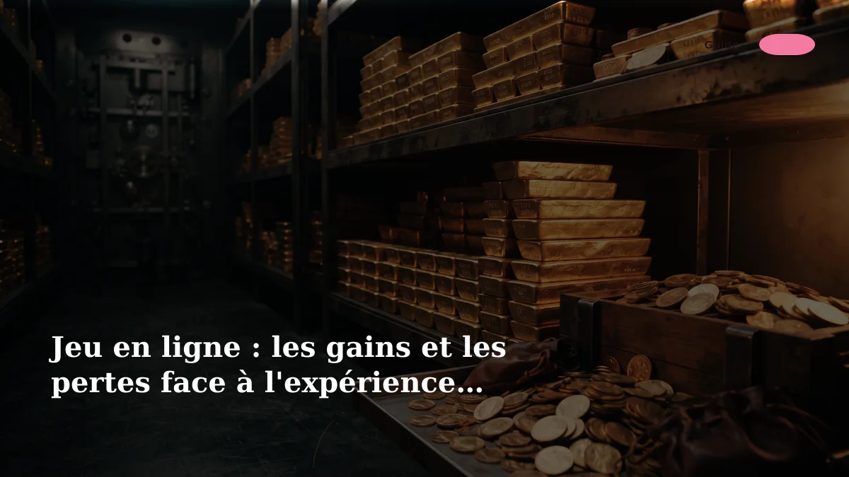 Jeu en ligne : les gains et les pertes face à l'expérience d'autrefois
