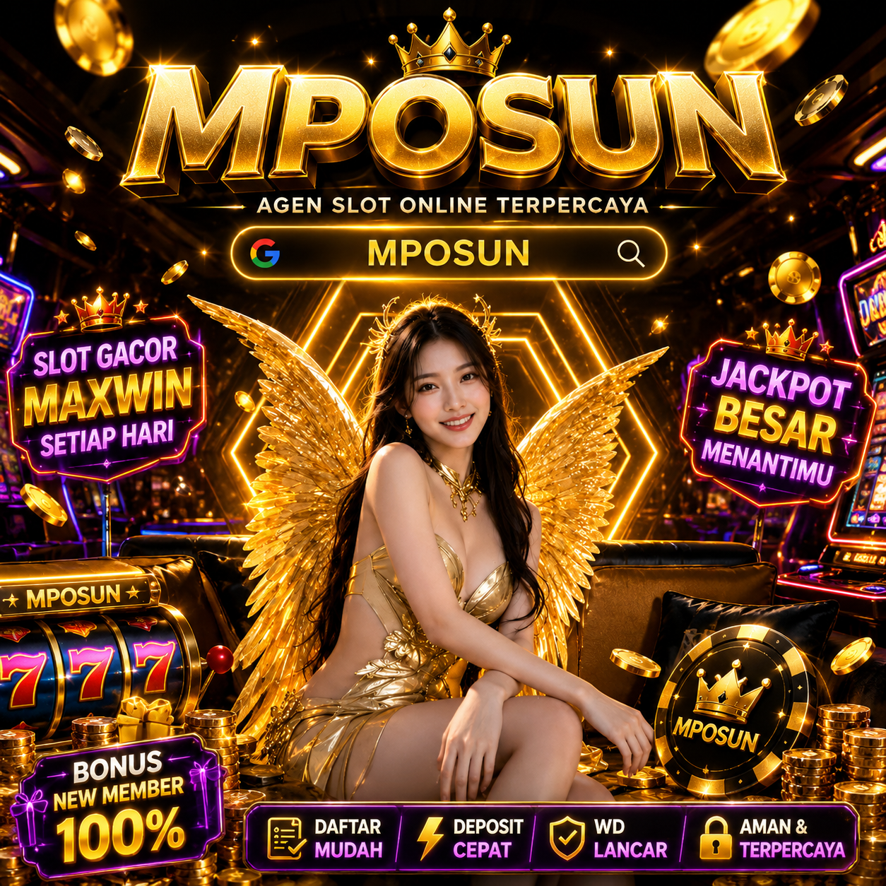 MPOSUN Link Slot Gacor Kakek Zeus Deposit 10.000 Dana Terpopuler by Hey siriusly