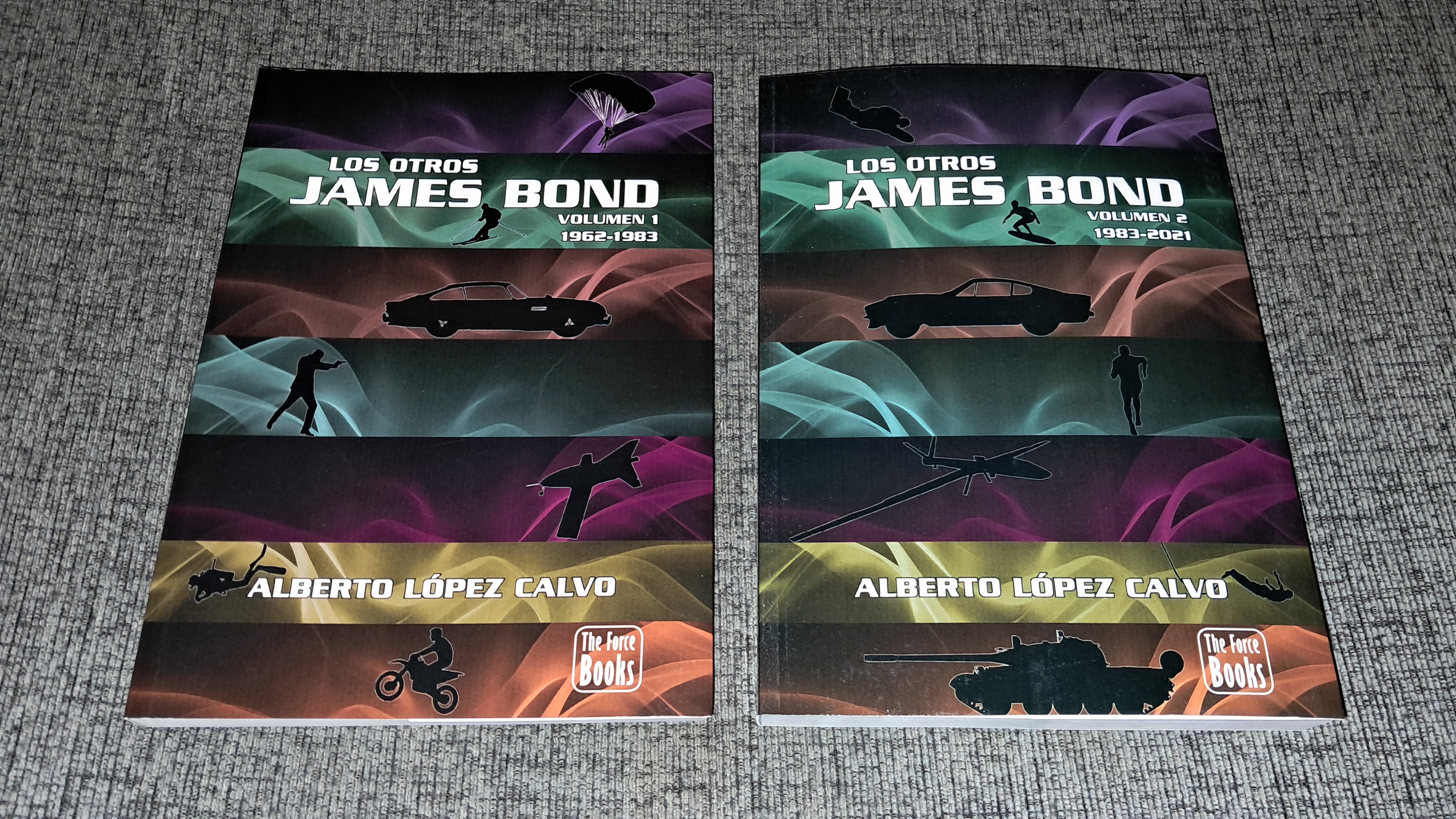 Sorteo del mes octubre'26: Los otros James Bond 3 libros