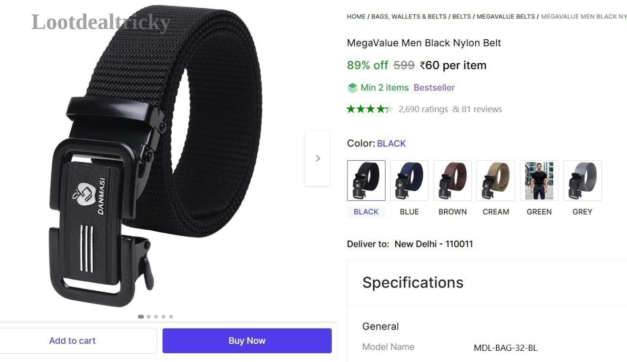 Men Wallet Belt Offer Image