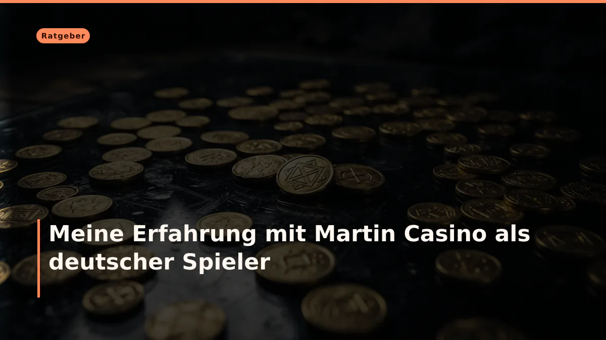 Meine Erfahrung mit Martin Casino als deutscher Spieler