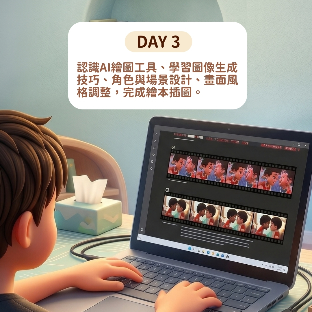 AI 繪本大師探索營 DAY 3
