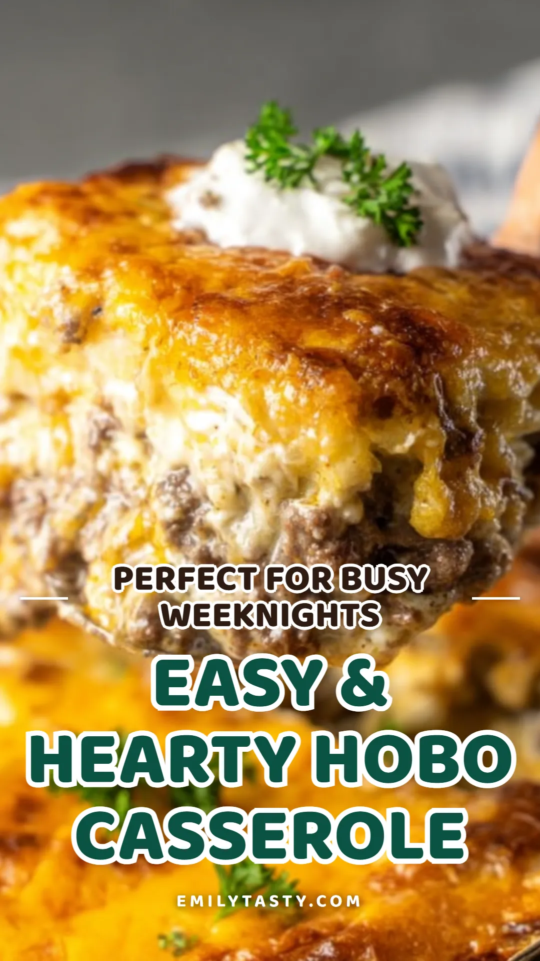 This Hearty One-Pan Hobo Casserole is the ultimate easy homemade comfort food that combines ground beef, vegetables, and potatoes into a deliciously filling meal. Perfect for busy weeknights, this recipe is not only simple but also packed with flavor that the whole family will love. With just a few ingredients, you can whip up a satisfying dinner in no time. Don't wait, click now for the full recipe!