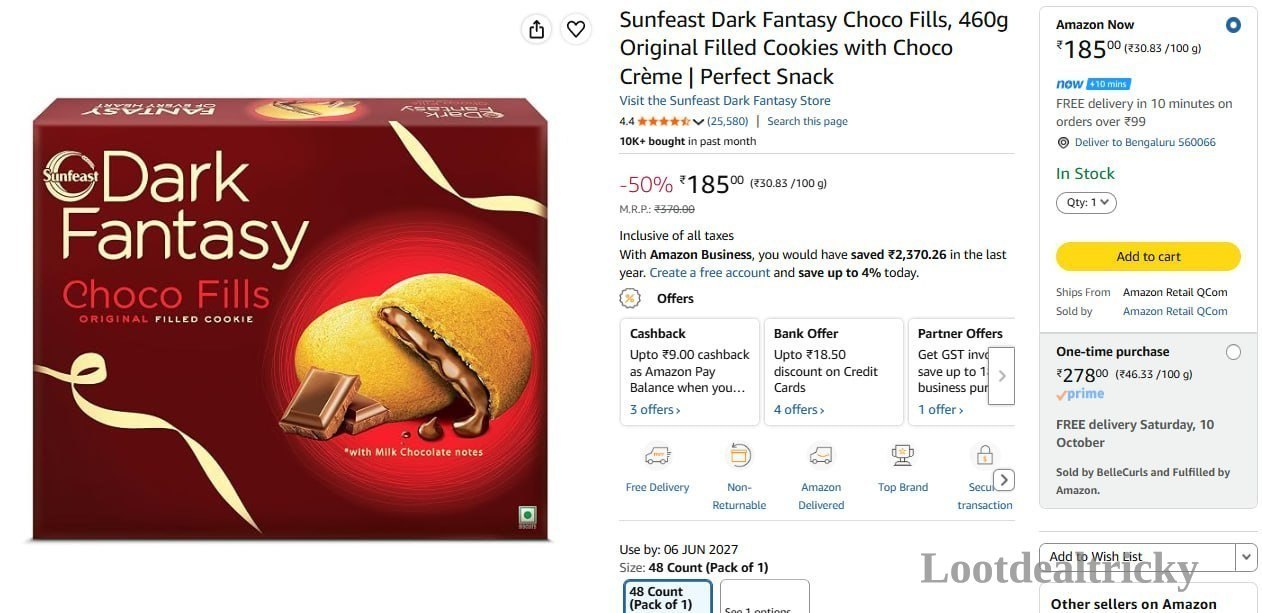 Sunfeast Dark Fantasy | Loot Lo