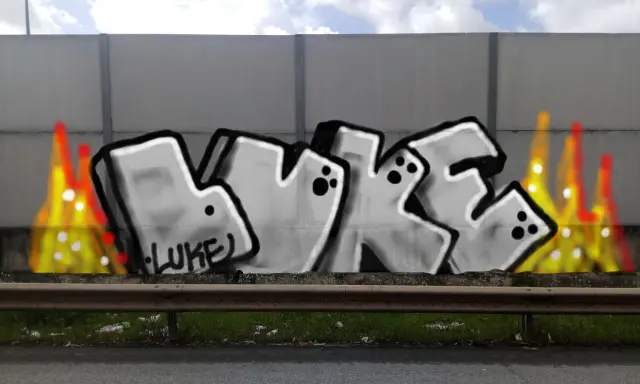 Graffiti artwork by enuf