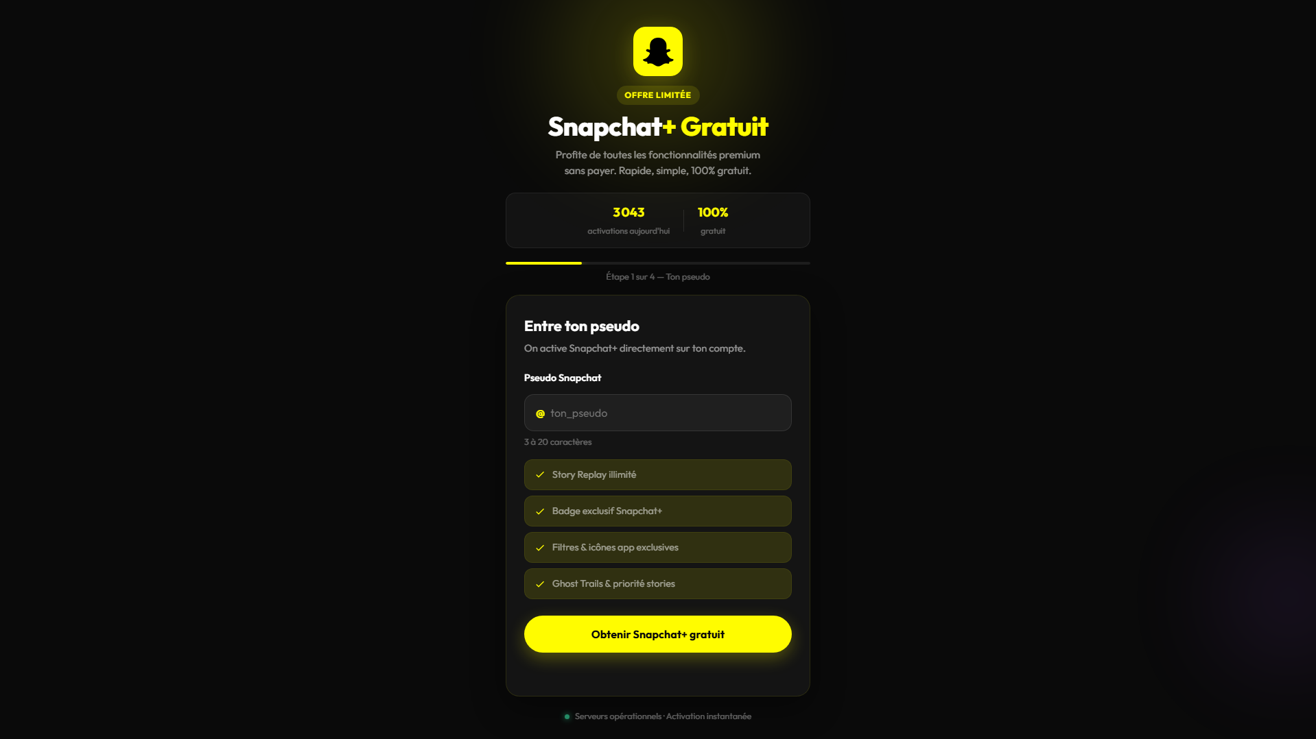 Acquisizione salvata di snapplusgratuit.net