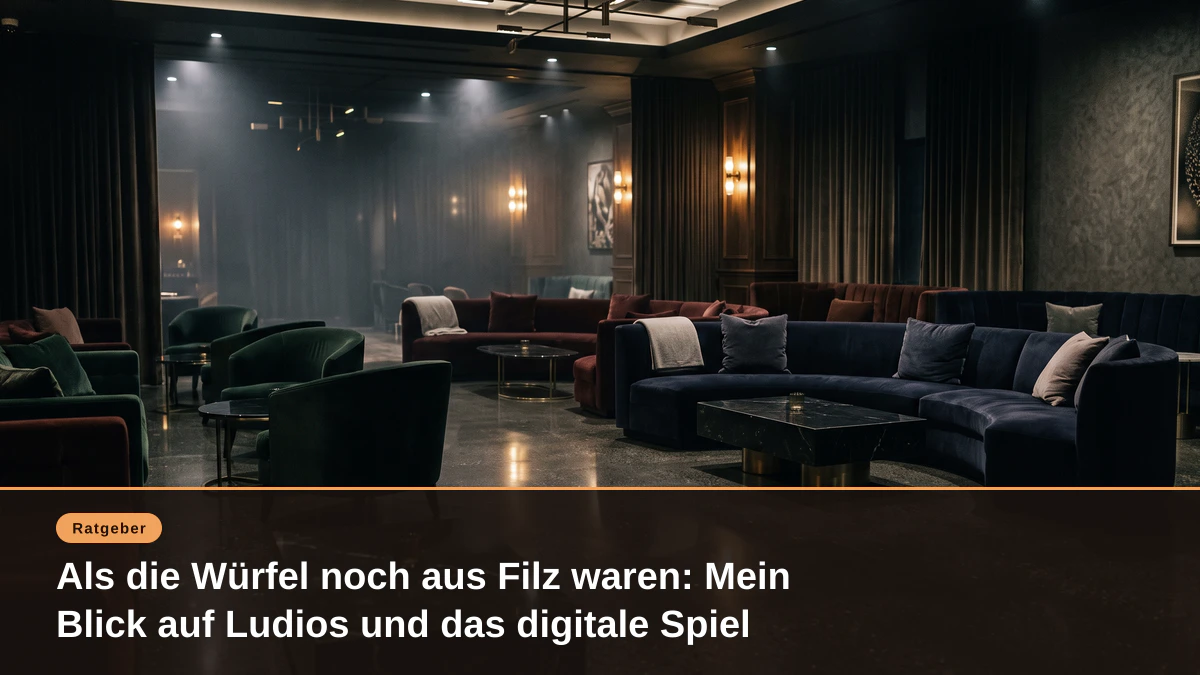 Als die Würfel noch aus Filz waren: Mein Blick auf Ludios und das digitale Spiel