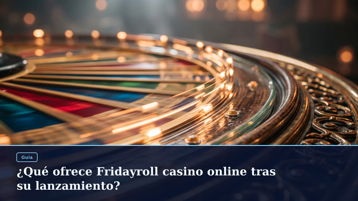 ¿Qué ofrece Fridayroll casino online tras su lanzamiento?