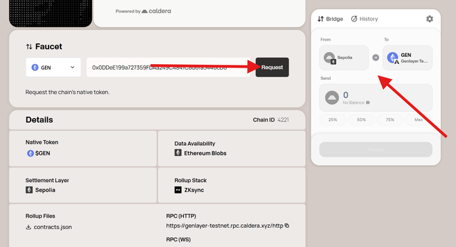 faucet genlayer