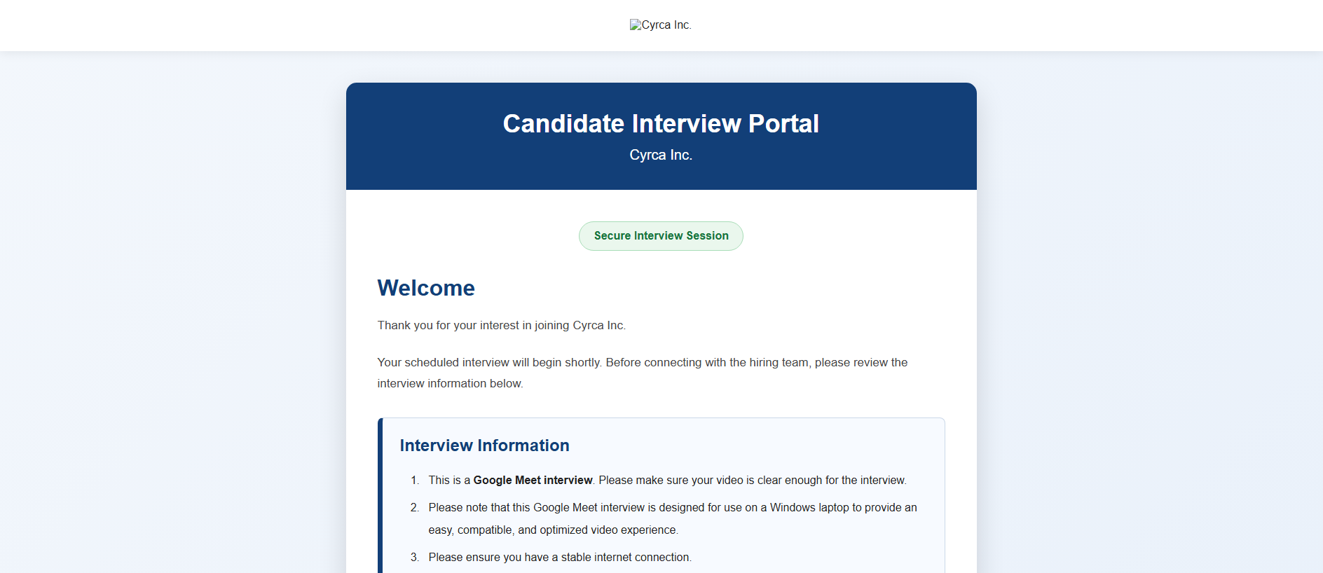 Stored capture of cyrca-inc-googlemeet-interview.co
