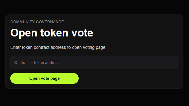 Screenshot of okxvoting.com