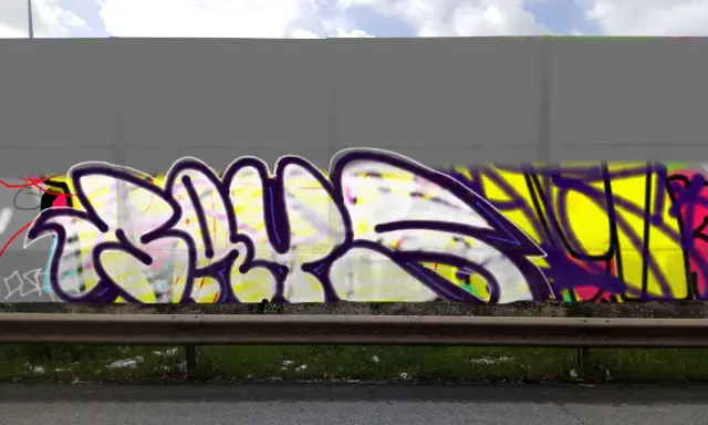 Graffiti artwork by FYC