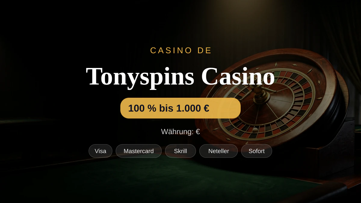 Tonyspins unter der Lupe: was das casino wirklich kann