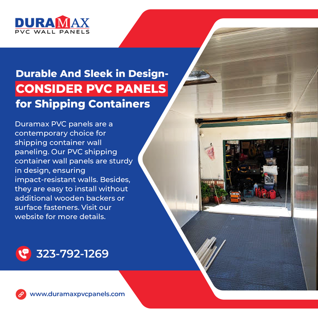 Durable And Sleek in Design- Consider PVC Panels for Shipping Containers.png