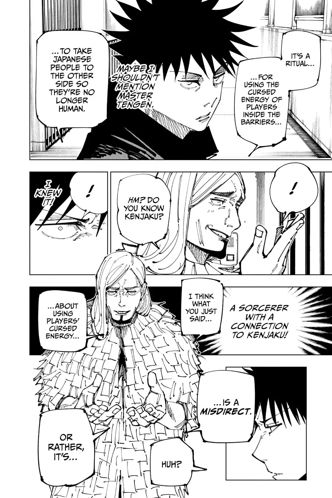 Read Jujutsu Kaisen Chapter 167 English - Page 4
