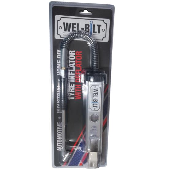 Truck Tyre Inflator Gauge, 90-200 PSI, 1/4" BSP Female Inlet
