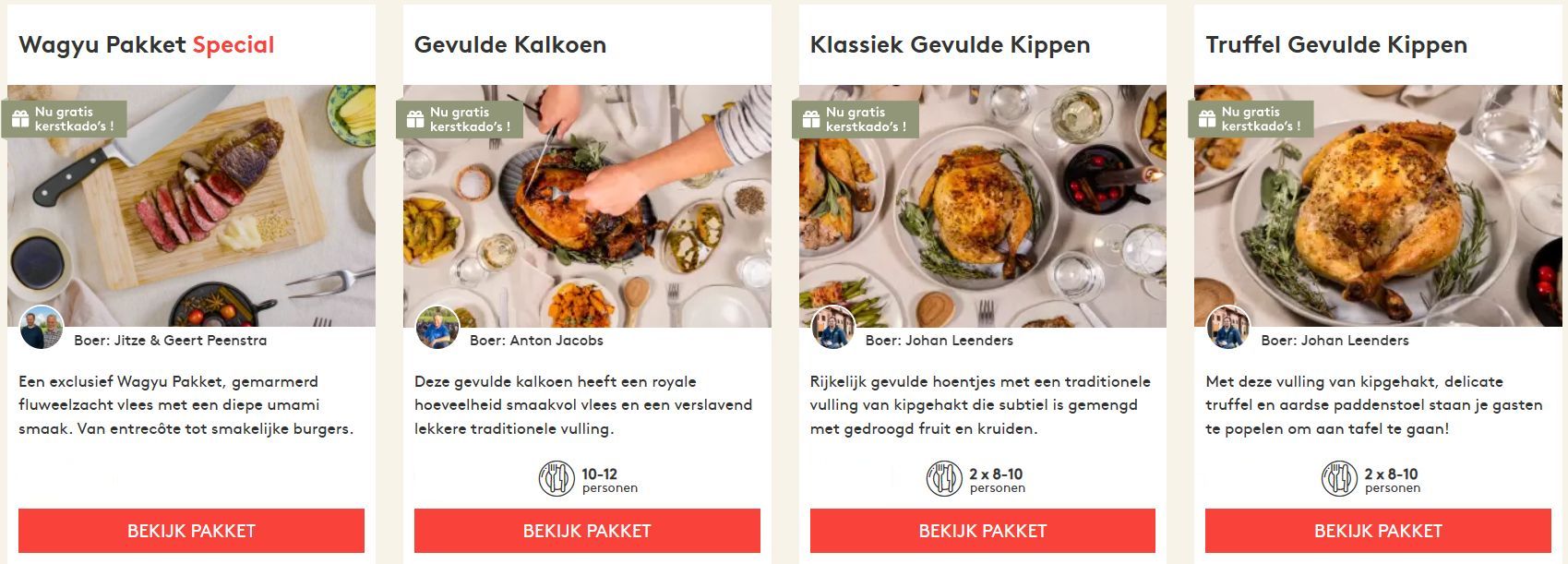 Bestel je kerst vlees direct bij de boer - www.Vleeskopenbijdeboer.nl