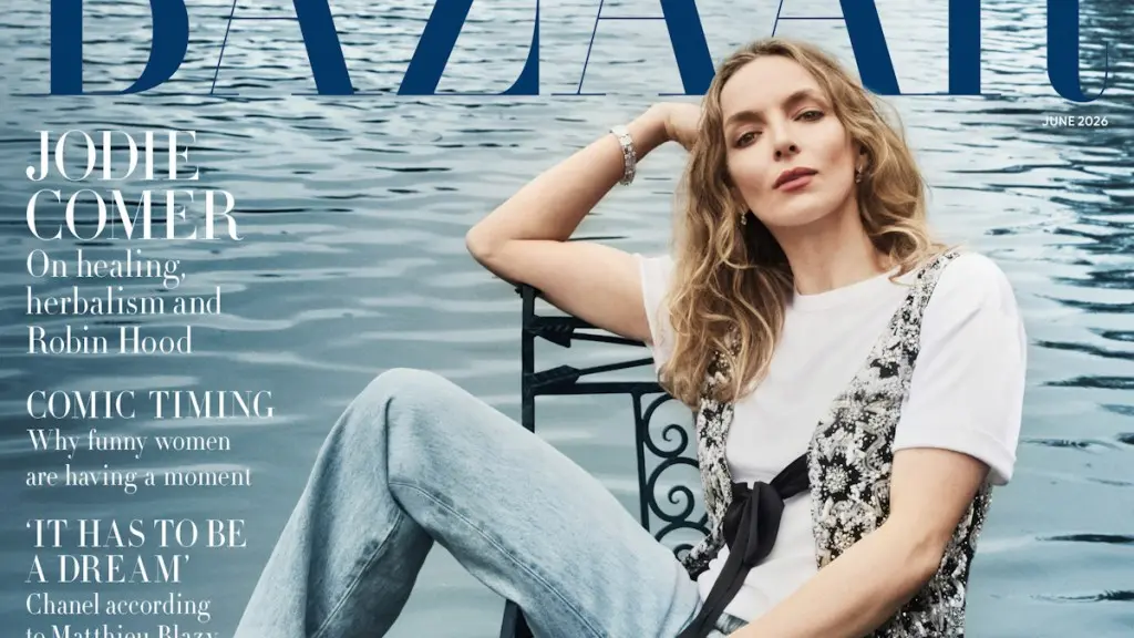 Jodie Comer Shines on the Cover of British Harper’s Bazaar for June 2026