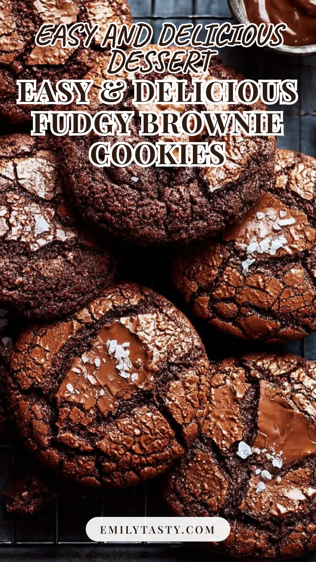 Indulge in these delicious fudgy brownie cookies that are a chocolate lover's dream come true. With their rich, gooey center and a slightly crispy edge, these cookies are easy to make and perfect for satisfying your sweet tooth. They come together in just one bowl, making cleanup a breeze. Ideal for holiday baking or anytime you need a quick dessert fix. Don't miss out on this delightful treat! Click to discover the full recipe.