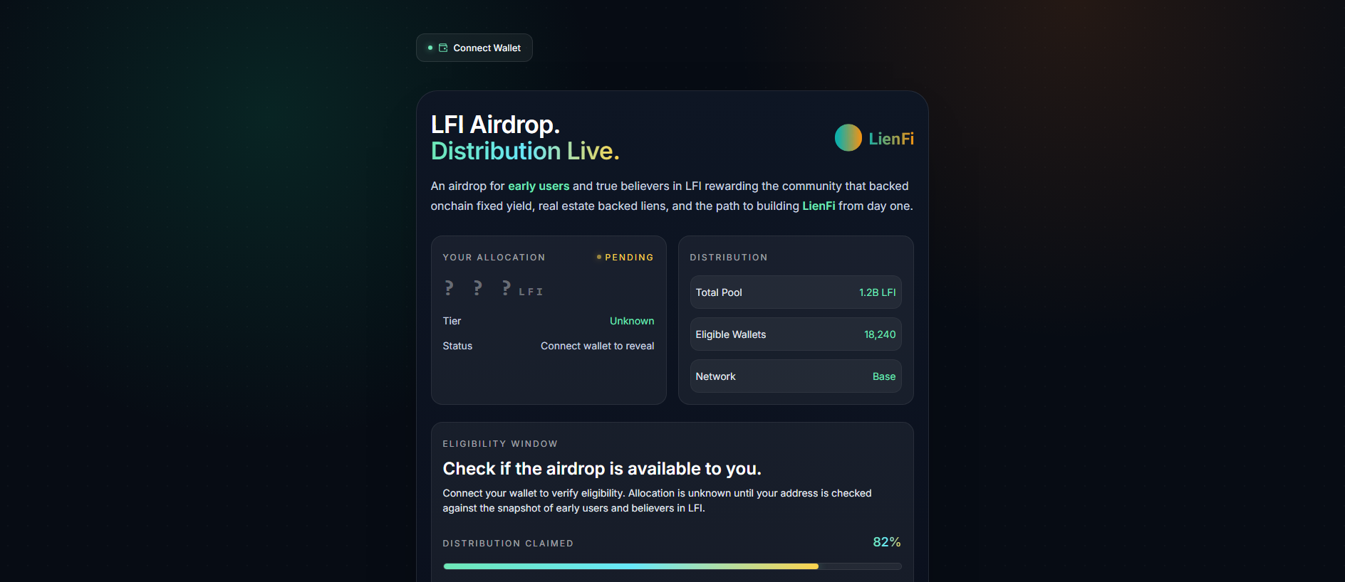 Screenshot of event-lienfi.live