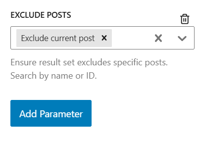 Related posts - Exclude current post