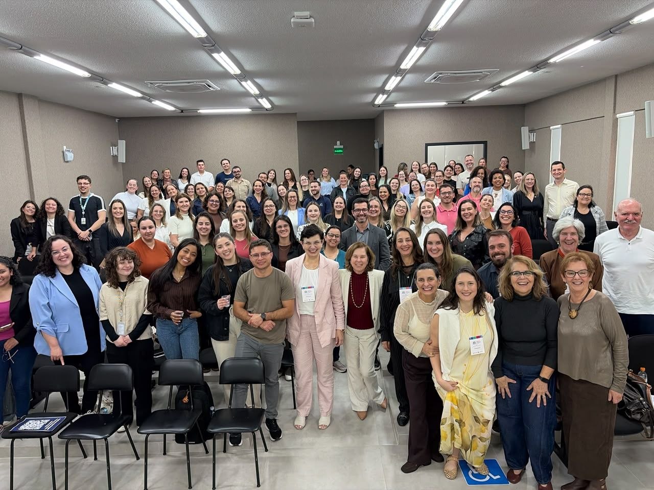 Auditório durante o Curso de Formação de Lideranças em Enfermagem