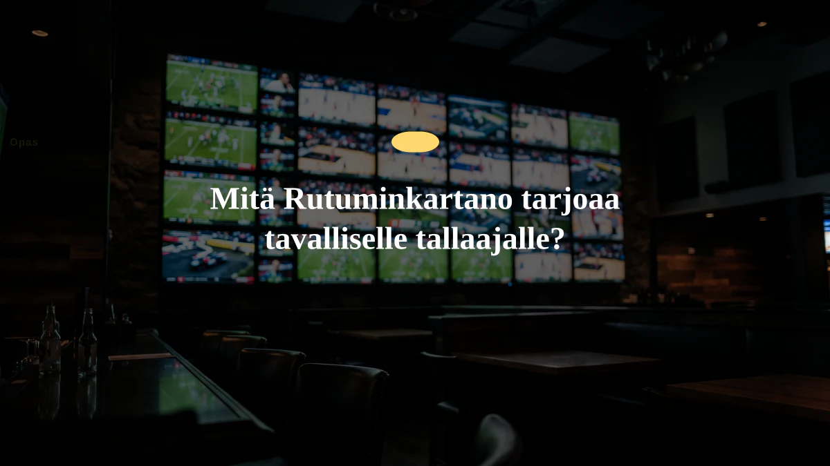 Mitä Rutuminkartano tarjoaa tavalliselle tallaajalle?