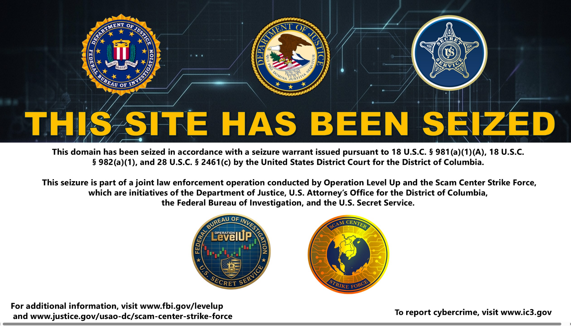 Forensic screenshot of clhdus75d.com showing the phishing page layout