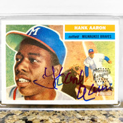 2005 Topps Heritage Hank Aaron (Auto)