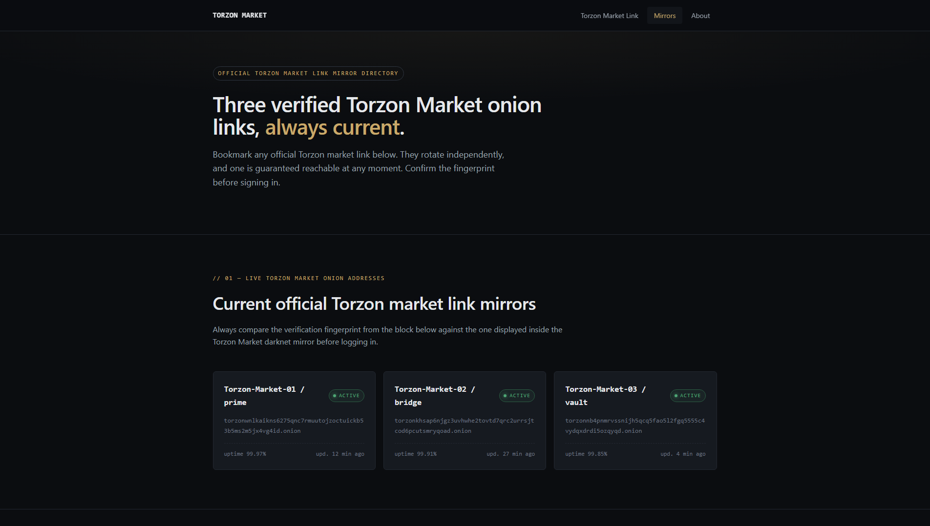Stored capture of darknet-torzonmarket.com