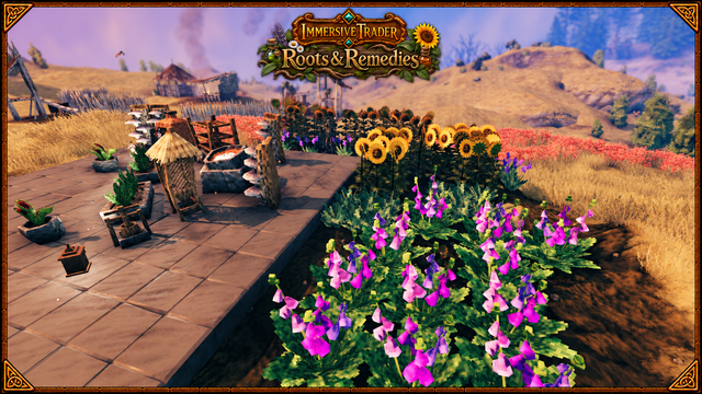 The herb garden
