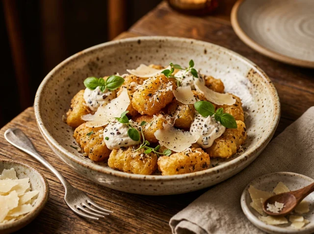 Truffle Gnocchi Fritti at NOBA