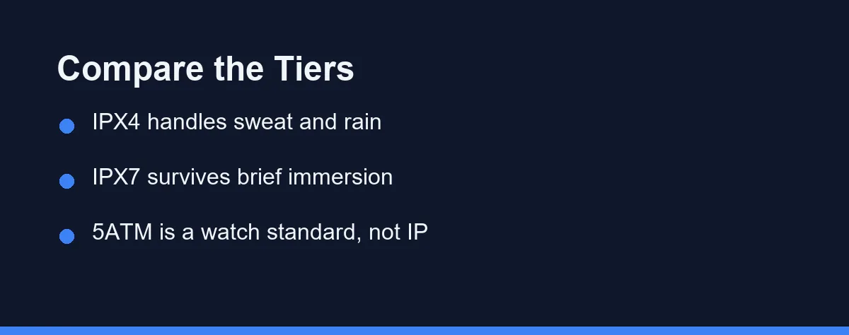 Compare the Tiers