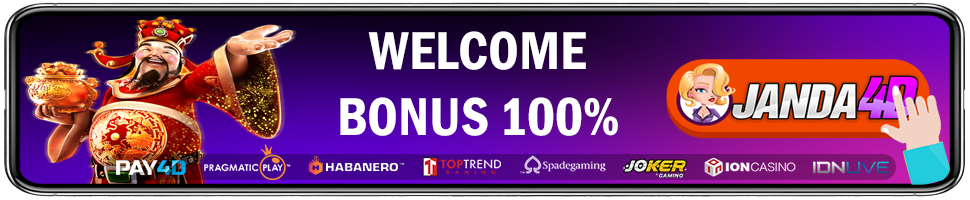 Welcome Bonus 100% Janda4D