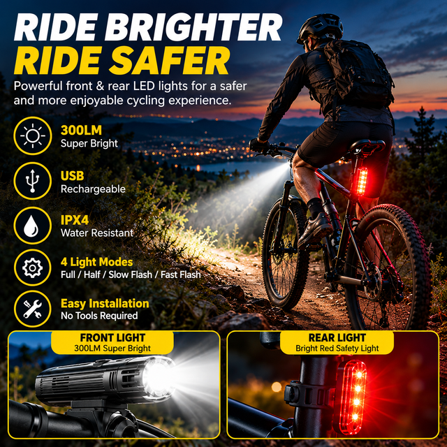 Rechargeable Bike Light Features and Cycling Applications