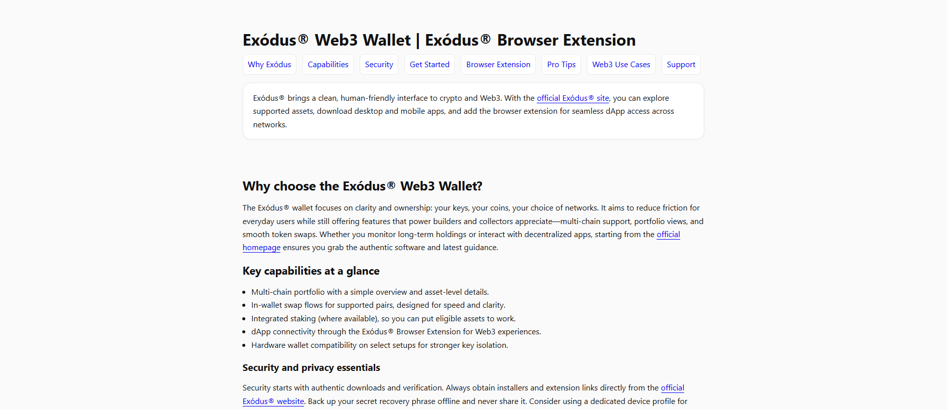 Stored capture of doc-exodus--o-web3.pages.dev