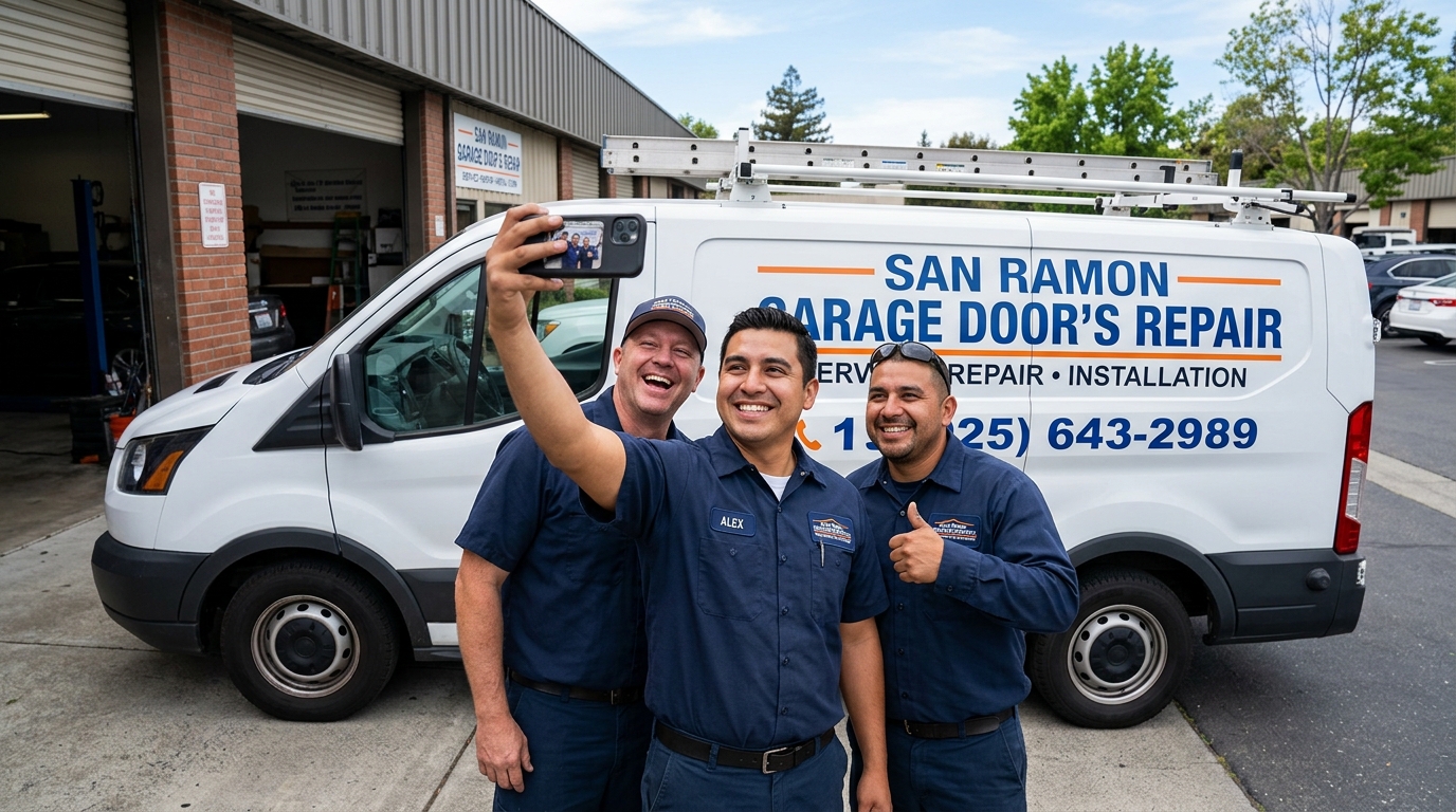 Garage door spring and hardware repair San Ramon