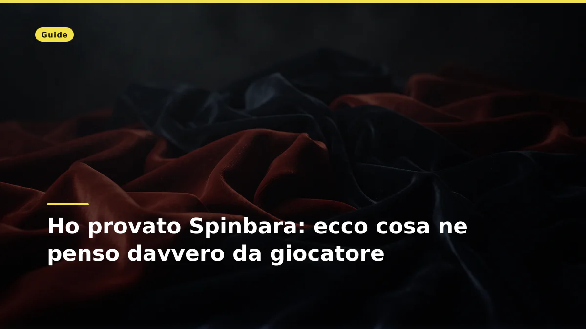 Ho provato Spinbara: ecco cosa ne penso davvero da giocatore